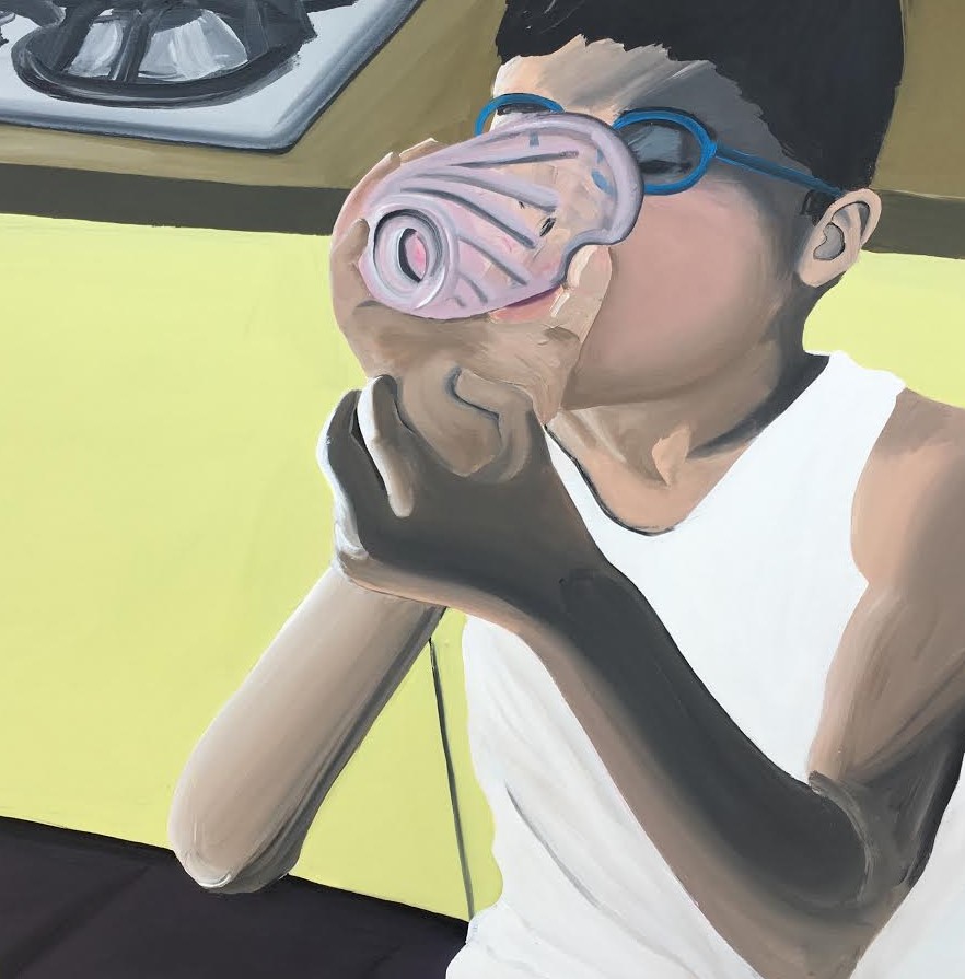 Sara Rahmanian , Breakfast , 2016 , Acrylic On Canvas , 70 x 70 Cm