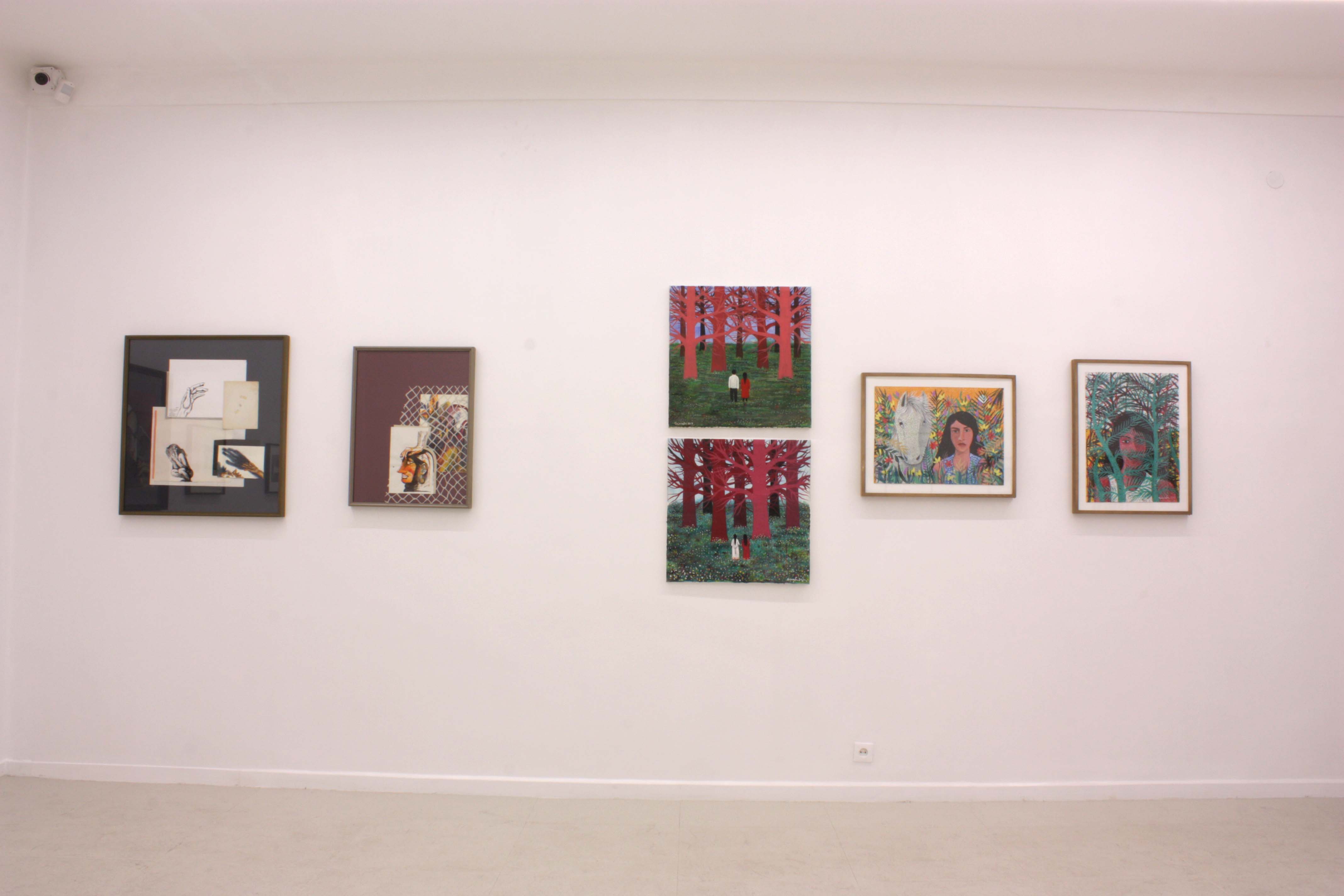 Installation view .Approaching The End Of Magic, The Plateau Closes in