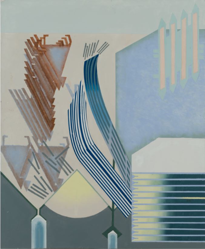 Niusha Baraei, untitled, 2020, acrylic on canvas,  50x60 cm